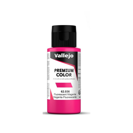 Peinture Vallejo - Premium Color - Fluorescent Magenta - Magenta Fluorescente