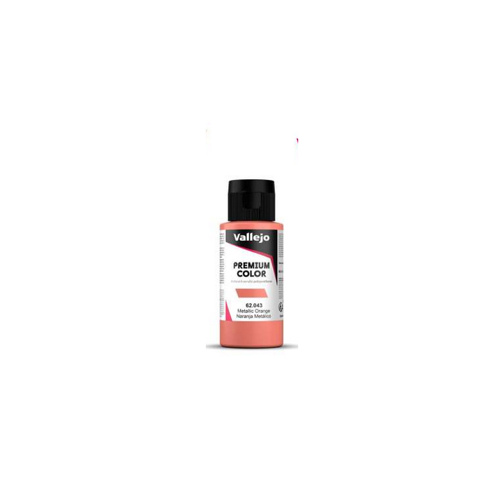 Peinture Vallejo - Premium Color - Metallic Orange - Naranja Metalico