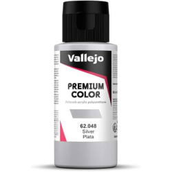 Peinture Vallejo - Premium Color - Silver  - Plata