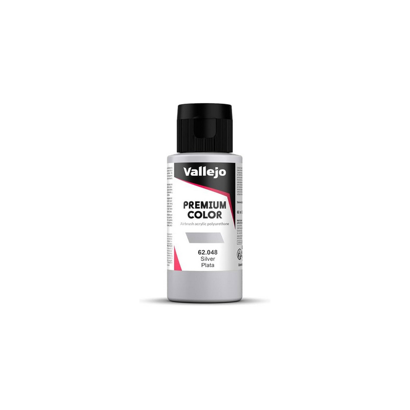 Peinture Vallejo - Premium Color - Silver  - Plata