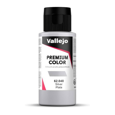 Peinture Vallejo - Premium Color - Silver  - Plata