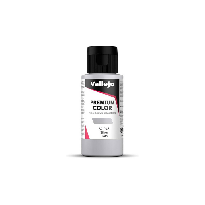 Peinture Vallejo - Premium Color - Silver  - Plata
