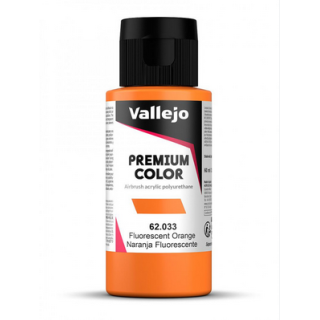 Peinture Vallejo - Premium Color - Fluorescent Orange - Naranja Fluorescente
