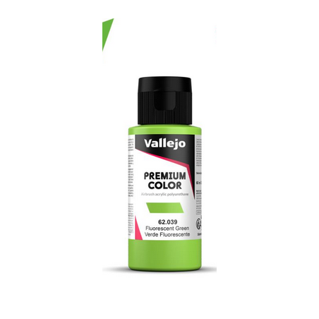 Peinture Vallejo - Premium Color - Fluorescent Green - Verde Fluorescente