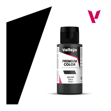 Peinture Vallejo - Premium Color - Black - Negro