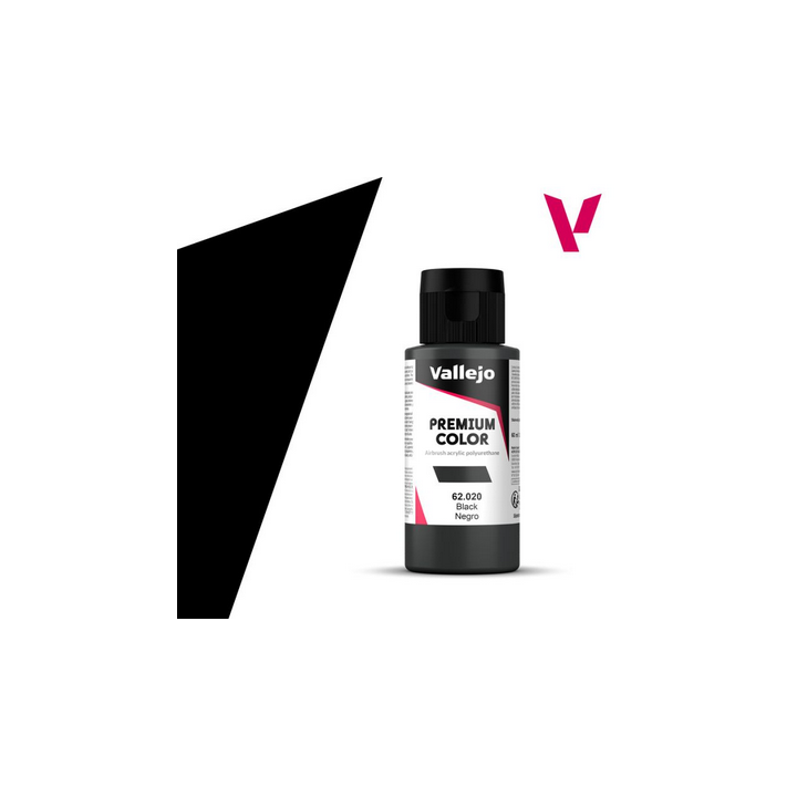 Peinture Vallejo - Premium Color - Black - Negro