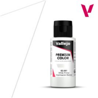 Peinture Vallejo - Premium Color - White Primer - Blanco Imprimacion