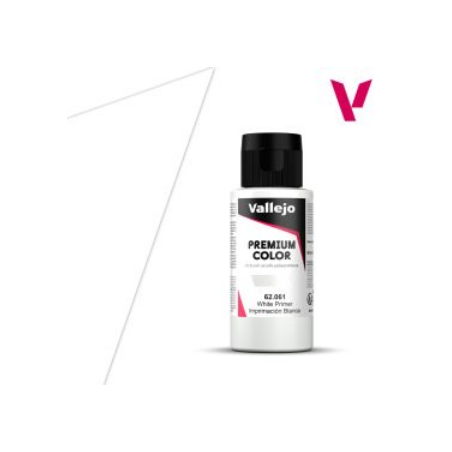 Peinture Vallejo - Premium Color - White Primer - Blanco Imprimacion