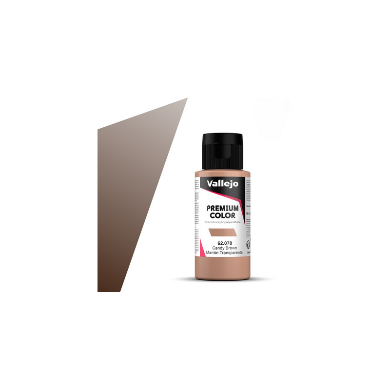 Peinture Vallejo - Premium Color -  Candy Brown - Marron Transparente