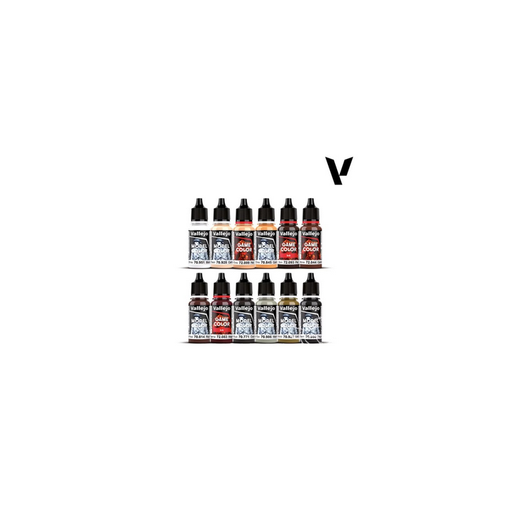 Peinture Vallejo : Squidmar : Essential Paint Set