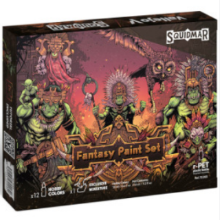 Peinture Vallejo : Squidmar : Fantasy Paint Set