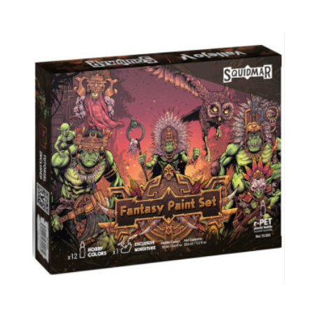 Peinture Vallejo : Squidmar : Fantasy Paint Set