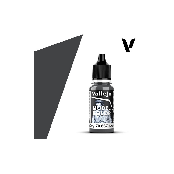 Peinture Vallejo Model Color : Bleu Gris Foncé - Dark Blue Grey