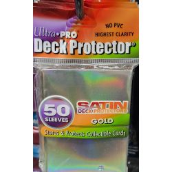 Protège-cartes - 50 Sleeves Standard - Ultra Pro - Satin Deck Protector Gold