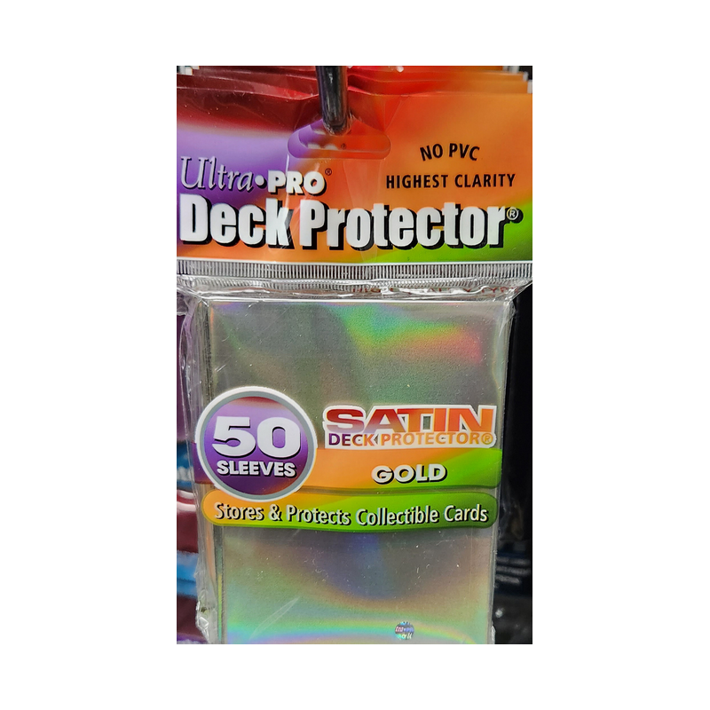 Protège-cartes - 50 Sleeves Standard - Ultra Pro - Satin Deck Protector Gold