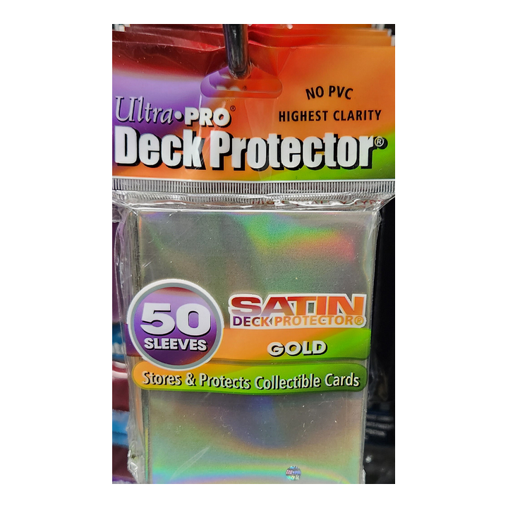 Protège-cartes - 50 Sleeves Standard - Ultra Pro - Satin Deck Protector Gold