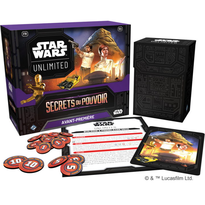 Kit d'Avant-première Star Wars Unlimited - Secrets du Pouvoir