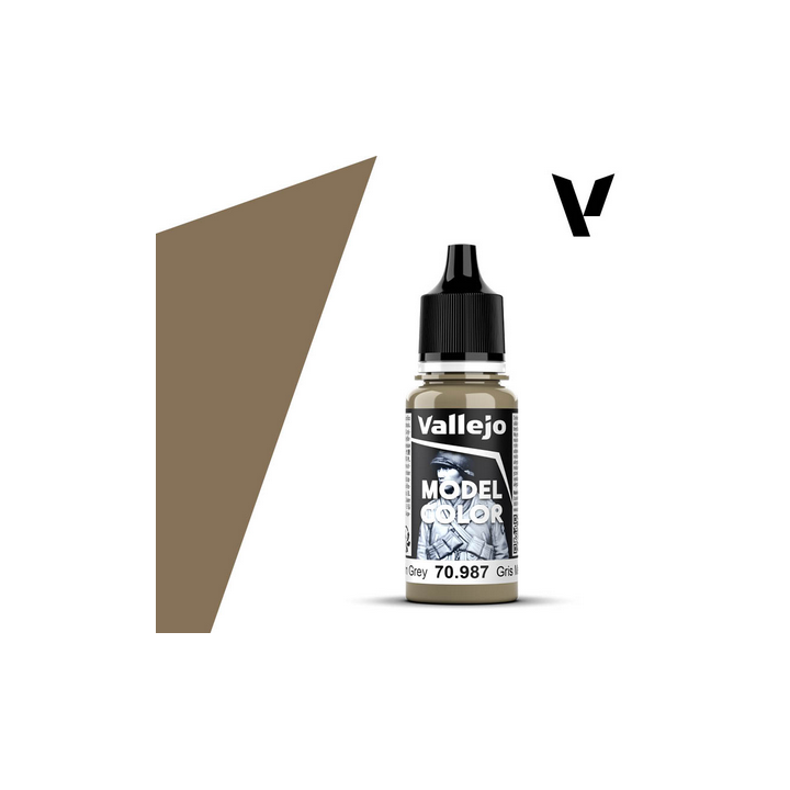 Peinture Vallejo Model Color : Gris médium - Medium Grey