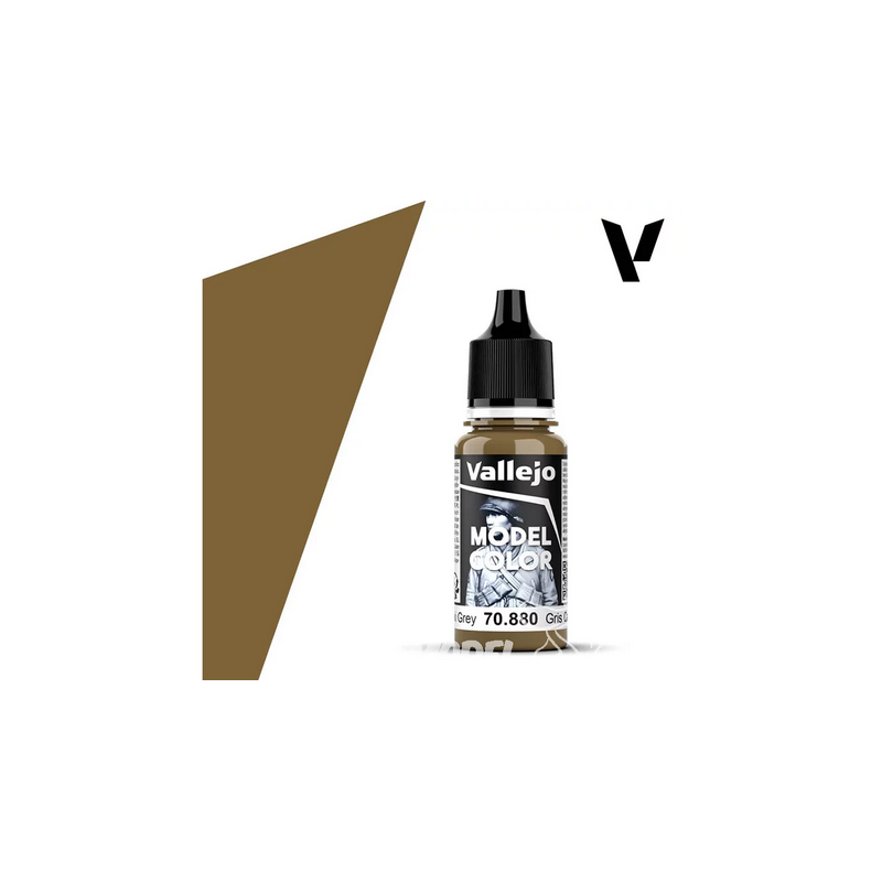 Peinture Vallejo Model Color : Gris Kaki - Khaki Grey