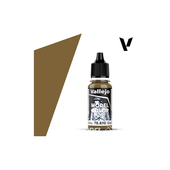 Peinture Vallejo Model Color : Gris Kaki - Khaki Grey