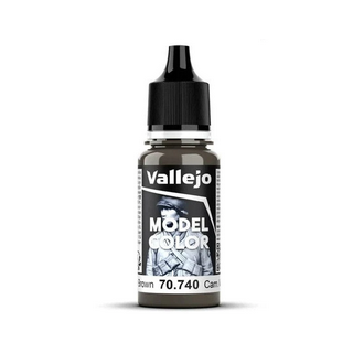 Peinture Vallejo Model Color : Cam Middle Brown - Cam Moyen Marron