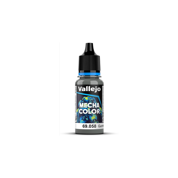 Peinture Vallejo Mecha Color : Gunmetal - Bronze a canon