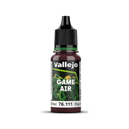 Peinture Vallejo Game Air : Noctural red   -  Rouge Nocturne
