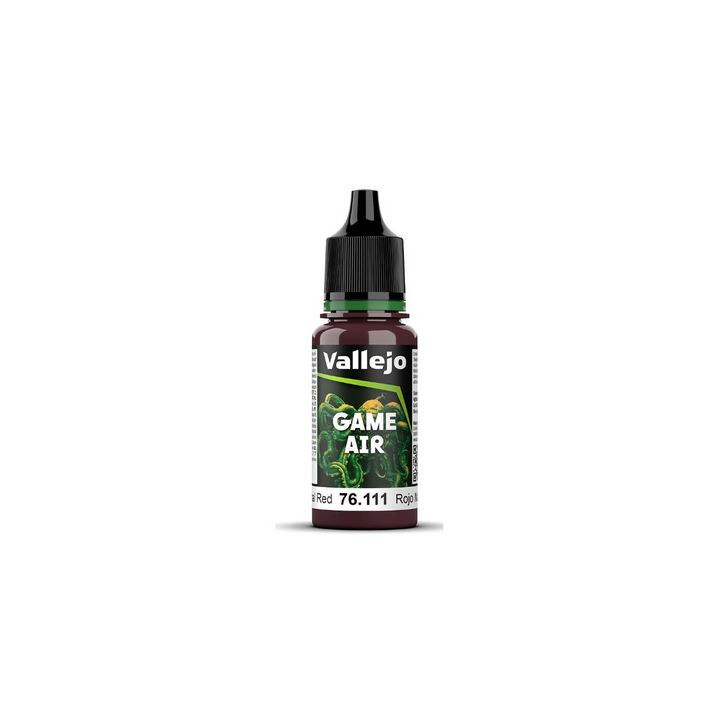 Peinture Vallejo Game Air : Noctural red   -  Rouge Nocturne