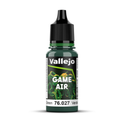 Peinture Vallejo Game Air :Scurvy Green - Vert Carapace