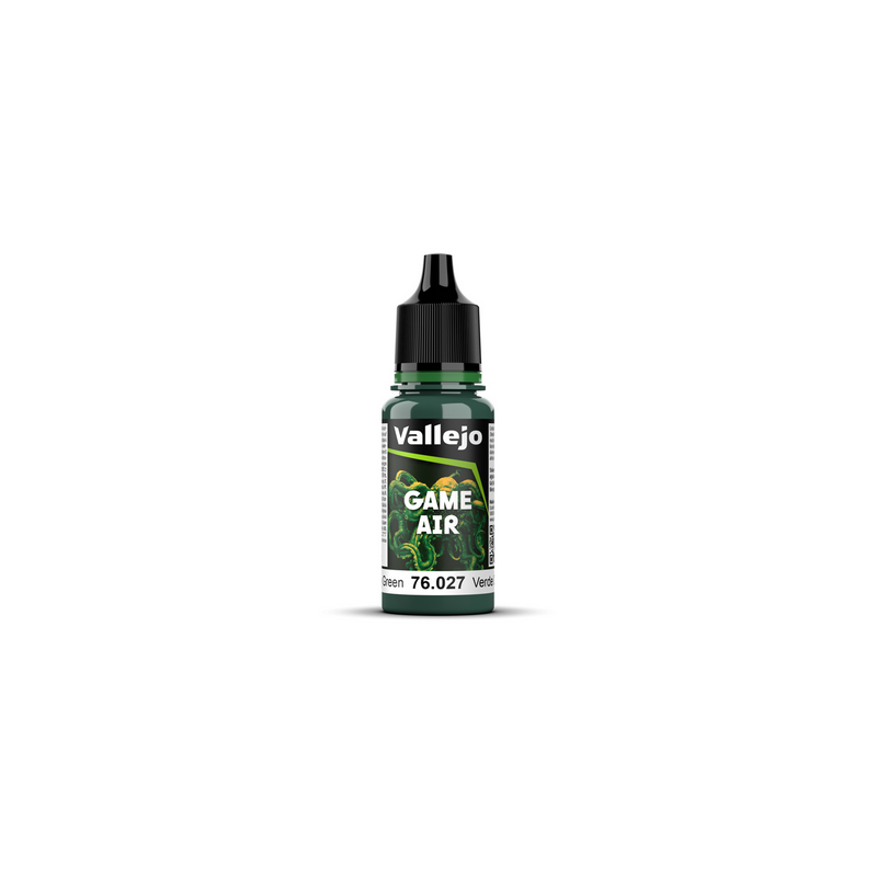 Peinture Vallejo Game Air :Scurvy Green - Vert Carapace