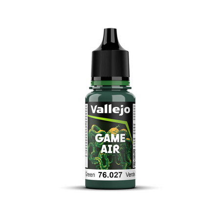 Peinture Vallejo Game Air :Scurvy Green - Vert Carapace