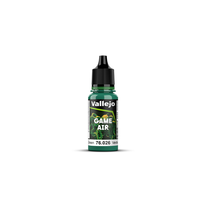 Peinture Vallejo Game Air :Jade Green - Vert Jade