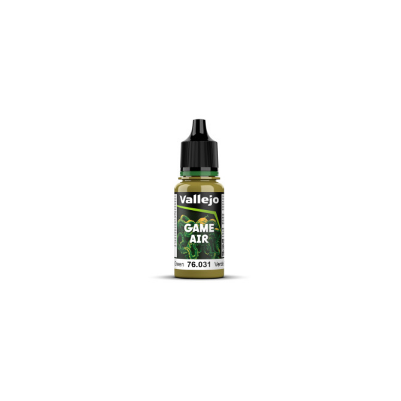 Peinture Vallejo Game Air : camouflage Green - Vert Camouflage