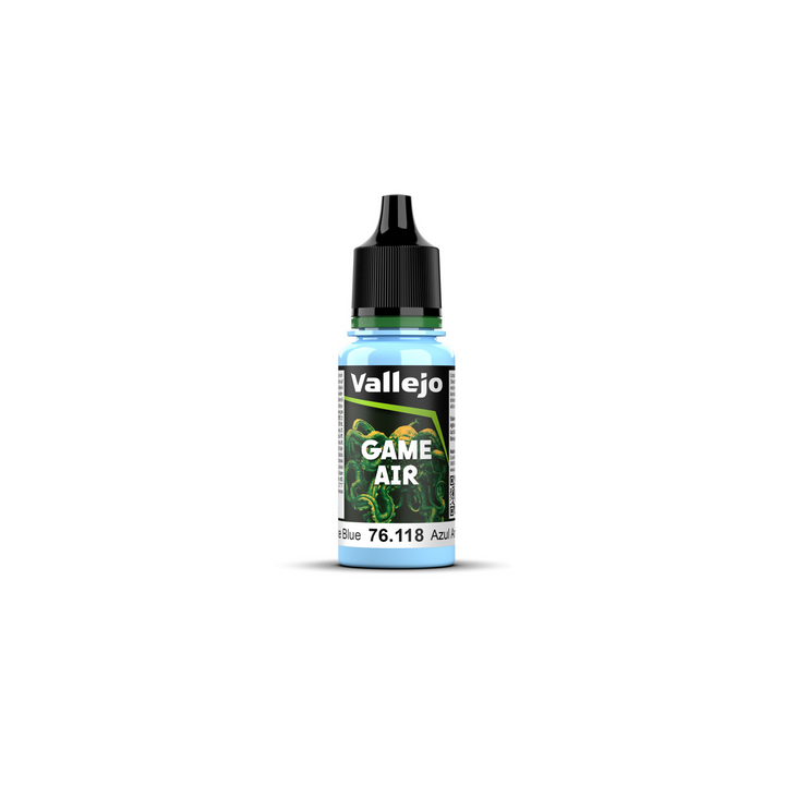 Peinture Vallejo Game Air : Sunrise blue - Bleu Aube