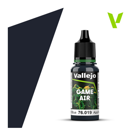 Peinture Vallejo Game Air : Night Blue - Azul Negro