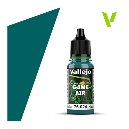 Peinture Vallejo Game Air : Turquoise - Halcon Milenario