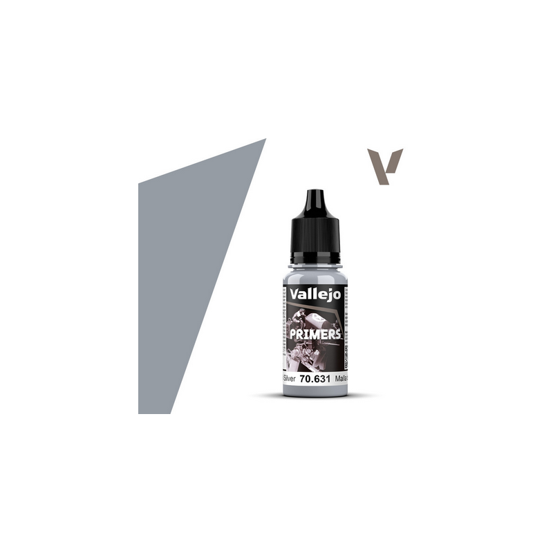 Peinture Vallejo Game Air - Primers : Chainmail Silver - Malla de Acero