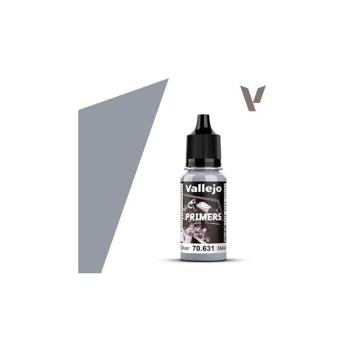 Peinture Vallejo Game Air - Primers : Chainmail Silver - Malla de Acero