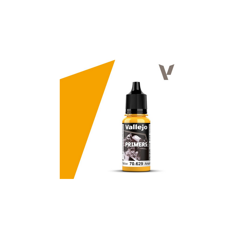 Peinture Vallejo Game Air - Primers : Sun Yellow - Amarillo Soleado