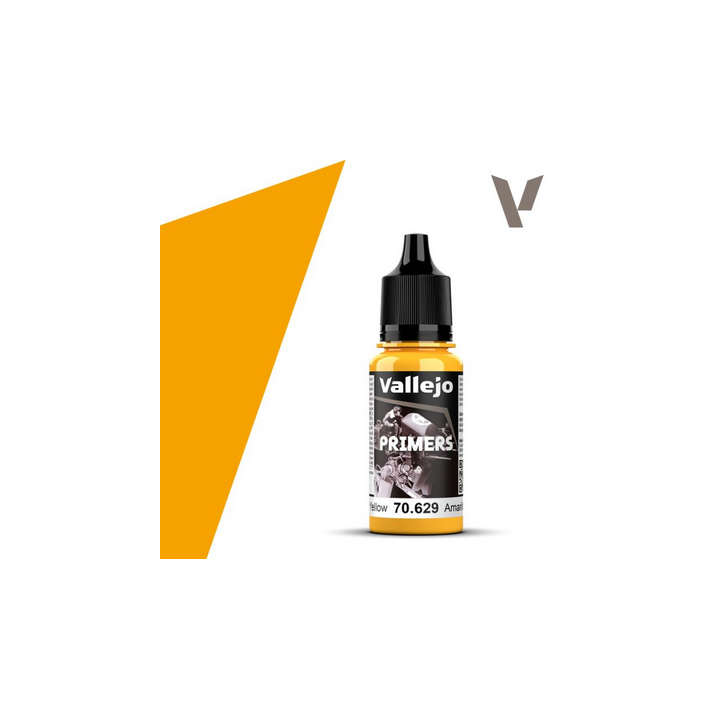 Peinture Vallejo Game Air - Primers : Sun Yellow - Amarillo Soleado