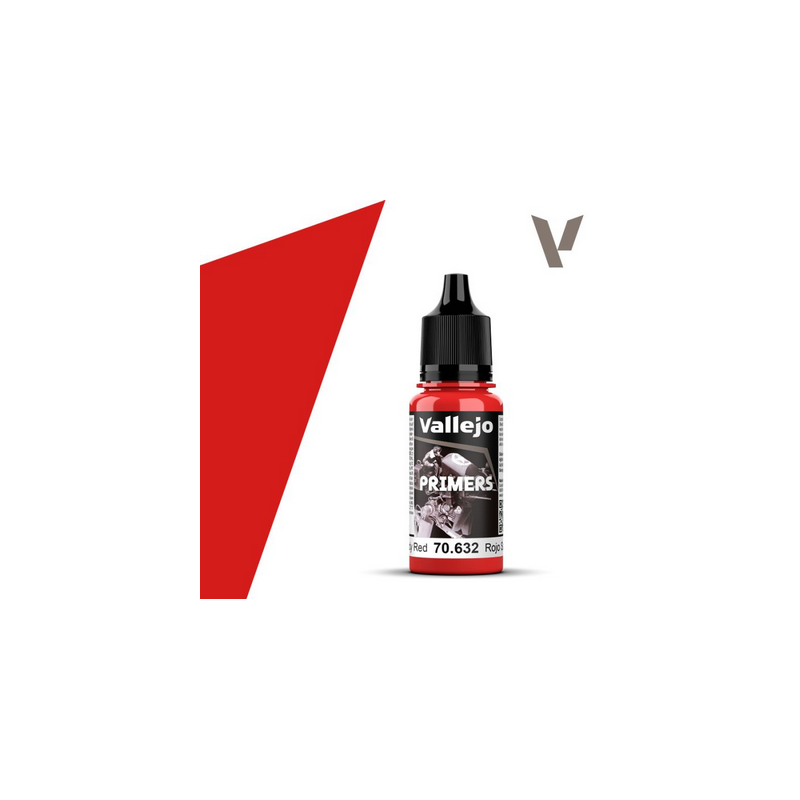 Peinture Vallejo Game Air - Primers : Bloody Red - Rojo Sanguina