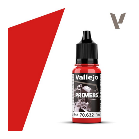 Peinture Vallejo Game Air - Primers : Bloody Red - Rojo Sanguina