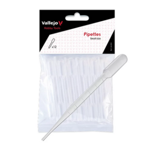Accessoire Vallejo : Pipette Petites 1ml x12