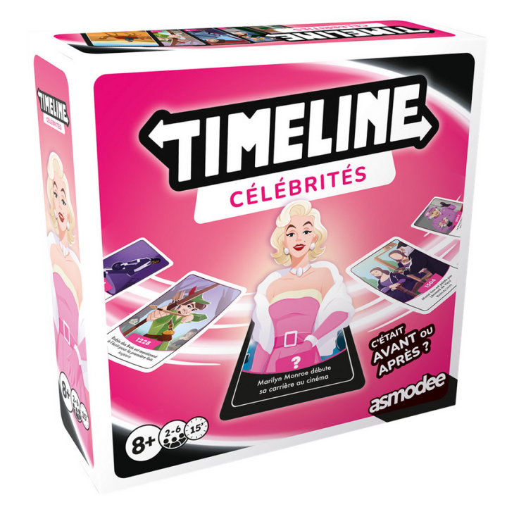 Jeux de société - Timeline : Célébrités