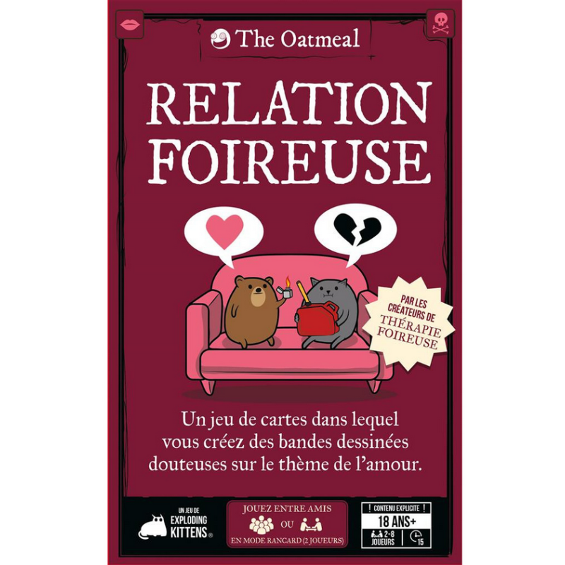 Jeux de société - Relation Foireuse