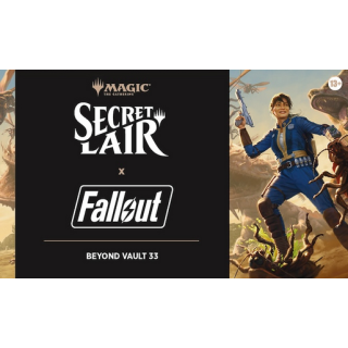 MTG - Magic the Gathering - Secret Lair : Fallout®: Beyond Vault 33