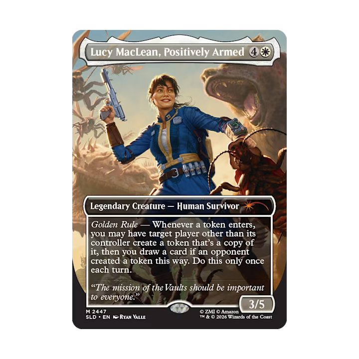 MTG - Magic the Gathering - Secret Lair : Fallout®: Beyond Vault 33