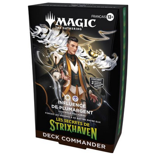 MTG - Magic Deck Commander Les Secrets de Strixhaven : Influence de Plumargent