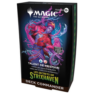 MTG - Magic Deck Commander Les Secrets de Strixhaven : Talent de Prismari