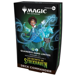MTG - Magic Deck Commander Les Secrets de Strixhaven : Quandrix sans Limites